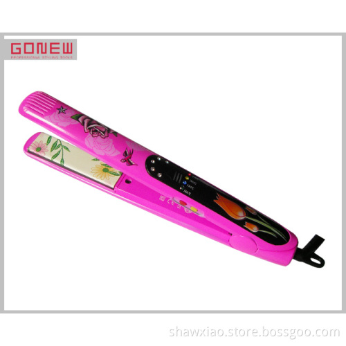 Diamond hair straightener